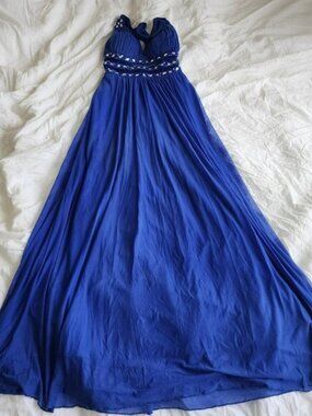 Bee Darlin Royal Blue Prom Dress Size 1/2